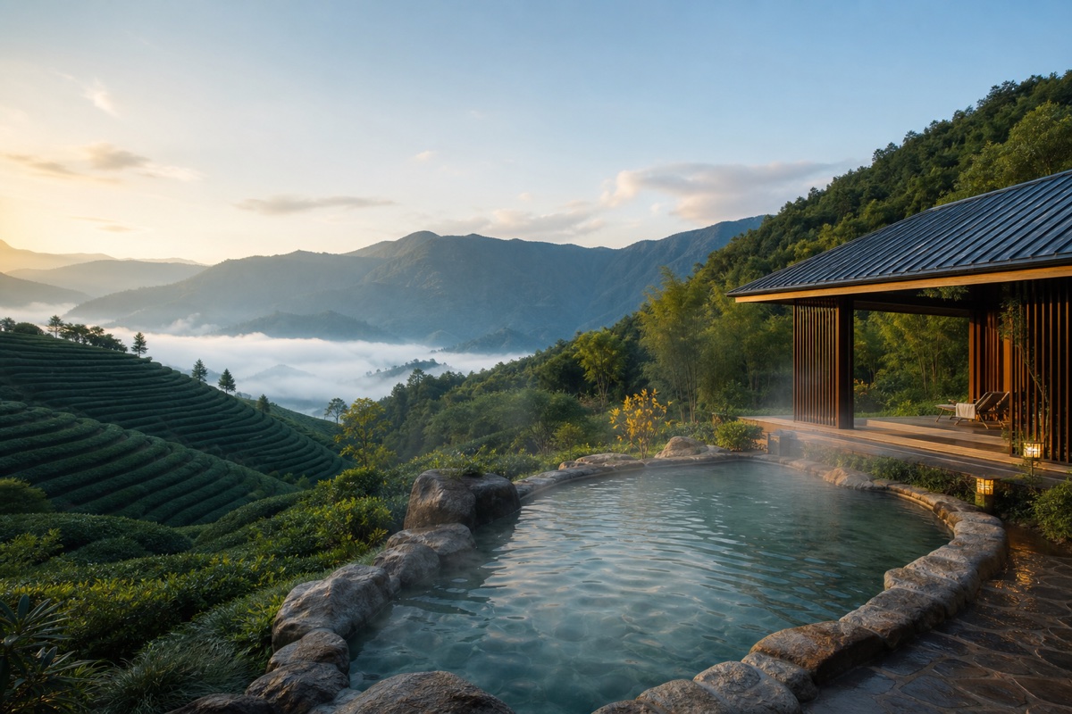 安溪茶山与温泉